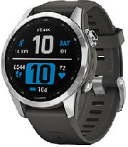 rolo garmin fenix 7s silver with graphite photo
