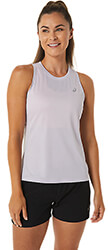 fanelaki asics core tank lila photo