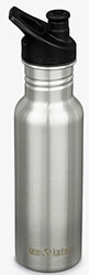 pagoyri klean kanteen classic water bottle with sport cap asimi 592 ml photo