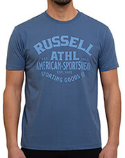 mployza russell athletic raa s s crewneck tee mple photo