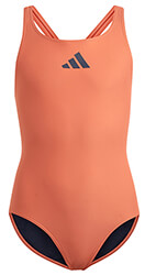 magio adidas performance solid small logo swimsuit portokali photo