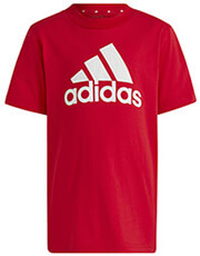 mployza adidas performance essentials big logo tee kokkini 128 cm photo