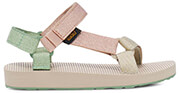 sandali teva original universal metallic mpez prasino photo