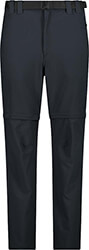 panteloni cmp zip off hiking trousers anthraki photo