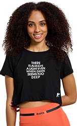 mployza bodytalk cropped t shirt mayri s photo