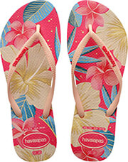 sagionara havaianas slim floral roz photo