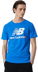 mployza new balance essentials stacked logo tee mple photo