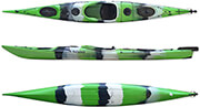 monothesio kano kayak sck dreamer plus sit in prasino 488 cm photo