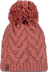 skoyfos buff knitted polar beanie caryn crimson korali photo