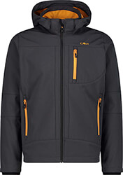 mpoyfan cmp softshell jacket with detachable hood anthraki photo