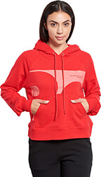 foyter bodytalk hooded sweater kokkino photo