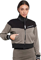 zaketa bodytalk beyond sports turlte neck zip sweater mpez xs photo