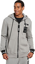 zaketa bodytalk brohemian hooded zip sweater gkri photo