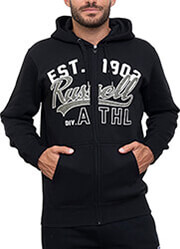 zaketa russell athletic hit zip through hoody mayri photo