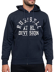 zaketa russell athletic case zip through hoody mple skoyro photo
