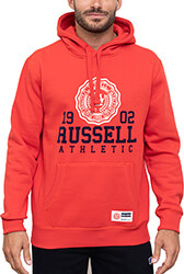 foyter russell athletic ath 1902 pull over hoody kokkino photo