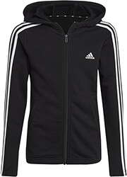 zaketa adidas performance essentials 3 stripes full zip hoodie mayri 140 cm photo