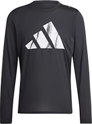 mployza adidas performance run it badge of sport ls tee mayri photo