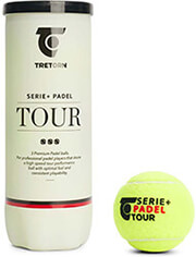 mpalakia tretorn serie padel tour 3 tube balls kitrina photo