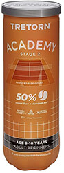 mpalakia tretorn academy stage 2 orange 3 tube tennis balls photo