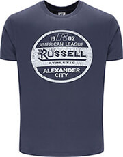 mployza russell athletic presley s s crewneck tee anthraki m photo