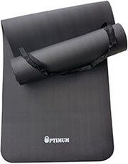 stroma gymnastikis optimum nbr mat mayro 183 x 61 x 15 cm