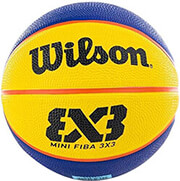 mpala wilson fiba 3x3 mini rubber basketball mple kitrini 1 photo