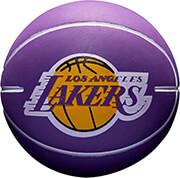 mpalaki wilson nba dribbler mini ball los angeles lakers mob