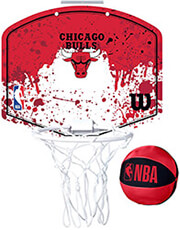 mpasketaki wilson nba team mini hoop chicago bulls kokkino photo