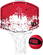 mpasketaki wilson nba team mini hoop houston rockets kokkino photo