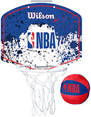mpasketaki wilson nba team mini hoop mple kokkino photo