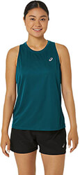 fanelaki asics core tank prasino photo