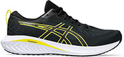 papoytsi asics gel excite 10 mayro kitrino photo