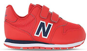 papoytsi new balance classics infant 500 kokkino photo