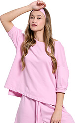 mployza bodytalk crewneck sweater roz photo