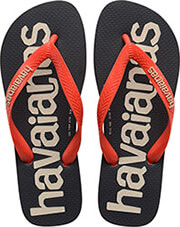 sagionara havaianas top logomania 2 mayri portokali 39 40 photo