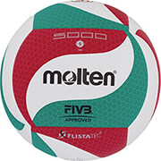 mpala volley molten flistatec v5m5000 fivb approved prasini kokkini 5 photo