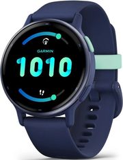 rolo garmin vivoactive 5 metallic navy with navy photo