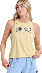 amaniki mployza bodytalk luminous sleeveless top croise back kitrini photo