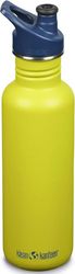 pagoyri klean kanteen classic with sport cap blue pint prasino 800 ml photo