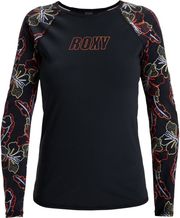 antiliaki mployza roxy active ls upf 50 surf t shirt anthraki photo