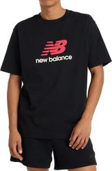 mployza new balance athletics logo t shirt mayri photo