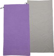 set me 2 petsetes microfiber espree fast dry solid mauve grey 50 x 100 cm photo