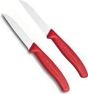 set maxairia victorinox koyzinas odontoto kokkino 8cm laxanikon mytero kokkino 8cm
