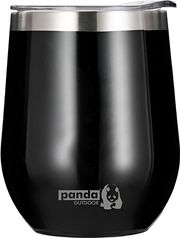 kypello thermos panda outdoor vacuum inox mayro 320 ml