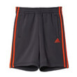 sorts adidas performance yb 3 stripes knit mayro portokali 116 cm photo