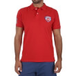 mployza russell athletic shield polo kokkini photo