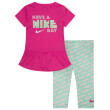 set mployza kolan nike tunic capri set foyxia prasino photo
