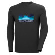 mployza helly hansen nord graphic longsleeve anthraki photo