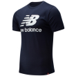 mployza new balance essentials stacked logo tee mple skoyro photo